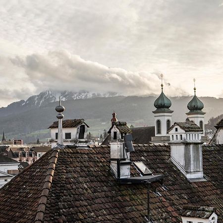 Boutique Hotel Weisses Kreuz - Adult Only Hotel Lucerna Esterno foto