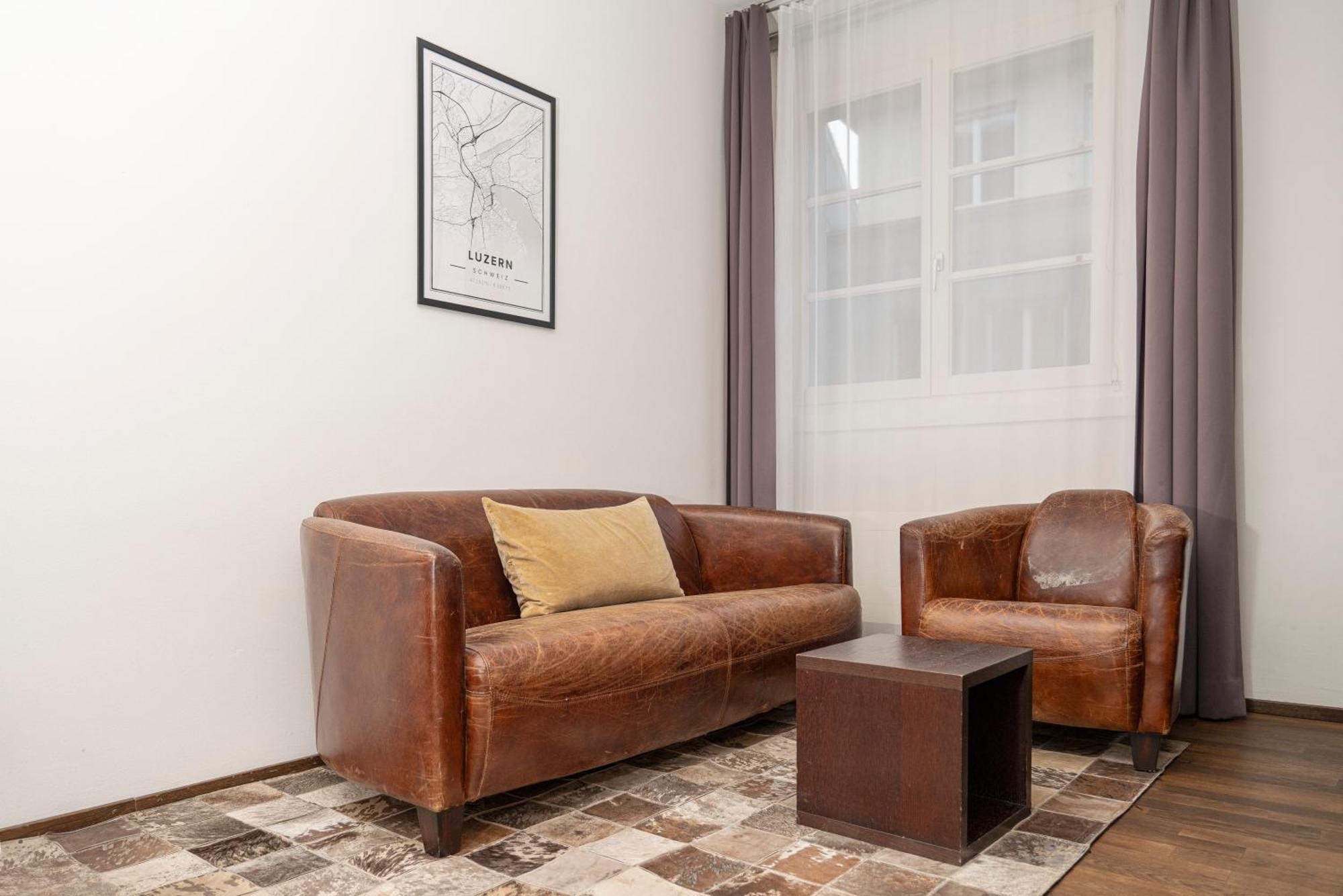 Boutique Hotel Weisses Kreuz - Adult Only Hotel Lucerna Esterno foto