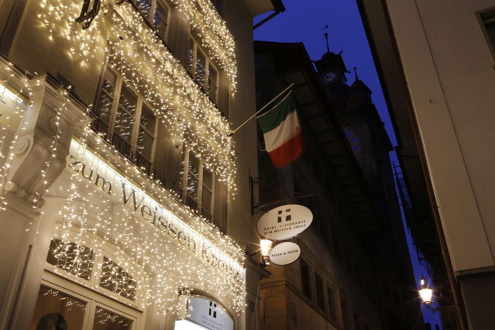 Boutique Hotel Weisses Kreuz - Adult Only Hotel Lucerna Esterno foto