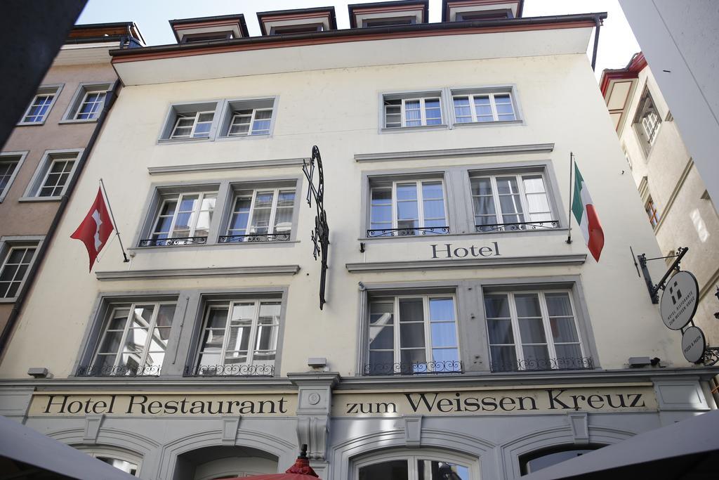 Boutique Hotel Weisses Kreuz - Adult Only Hotel Lucerna Esterno foto