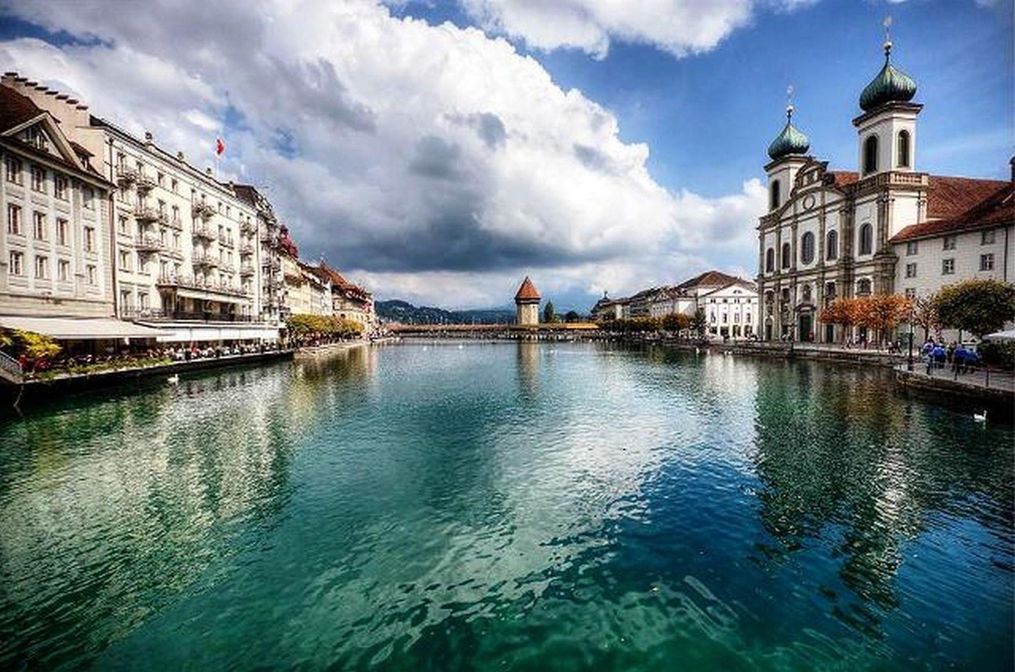Boutique Hotel Weisses Kreuz - Adult Only Hotel Lucerna Esterno foto